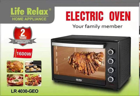 Life Relax Imported 45L Electric Baking Toaster Oven LR - 4030, 1600W - Adnan Electronics