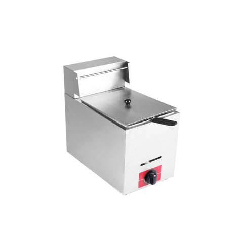 Commercial 6L Gas Deep Fryer - 5KW (17250 BTU) - Adnan Electronics