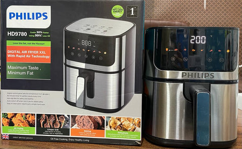 Philips Digital Kitchen Air Fryer HD-9780 5.5L