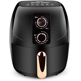 Silver Crest 6L SC-8806 mechanical control air fryer oil free cooking air pot