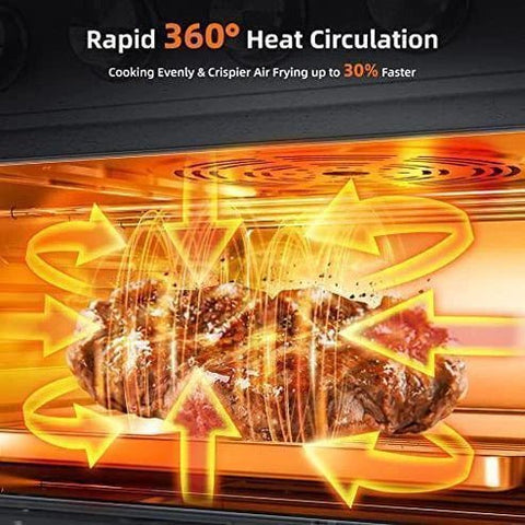 Angeleno Air Fryer & Baking Oven - 25 Liter - Adnan Electronics