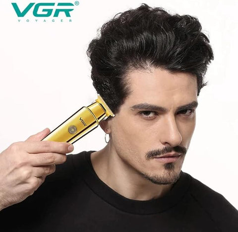 VGR V-947 Gold Barber Machine Professional Hair Trimmer Electric Pro Hair Clipper