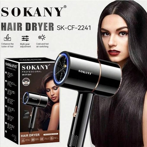 Sokany SK-CF-2241 Professional Hair Dryer 3 Speeds -750W