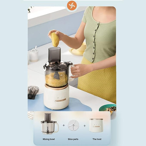 ZHENMI 6 In 1  Multifunctional High Speed Food Grinder Mixers - 300W