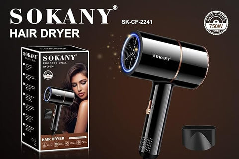 Sokany SK-CF-2241 Professional Hair Dryer 3 Speeds -750W