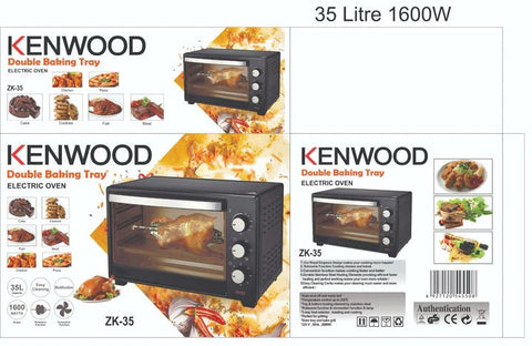 Kenwood 35L Electric Baking Oven for Pizza Cake With Rotisserie Grill - Adnan Electronics