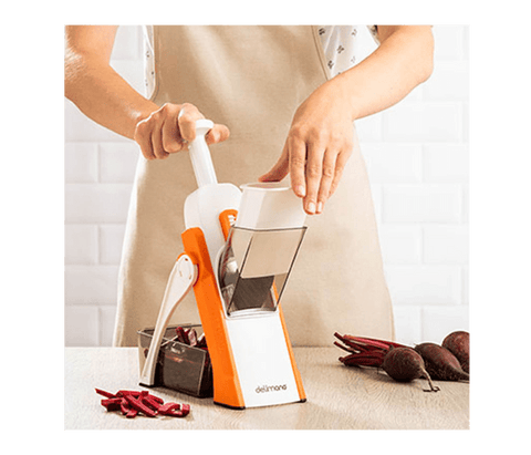 MULTIFUNCTIONAL VEGETABLE SPRING SLICER 6 IN 1 - Adnan Electronics