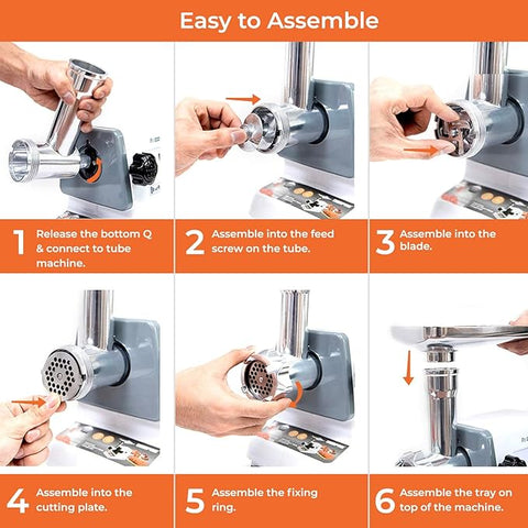 Geepas 2000W Electric Meat Grinder GMG767 - Adnan Electronics