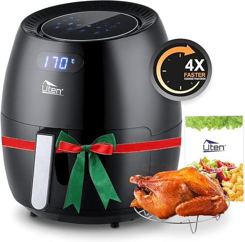Uten Air Fryer 8L,  High-power- 1700W