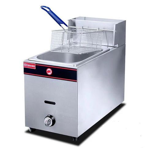 Commercial 6L Gas Deep Fryer - 5KW (17250 BTU) - Adnan Electronics