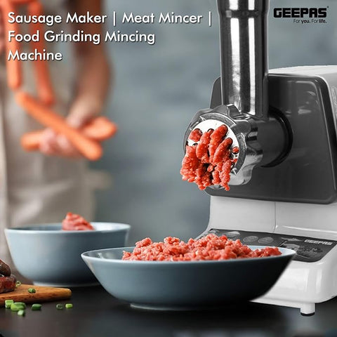 Geepas 2000W Electric Meat Grinder GMG767 - Adnan Electronics