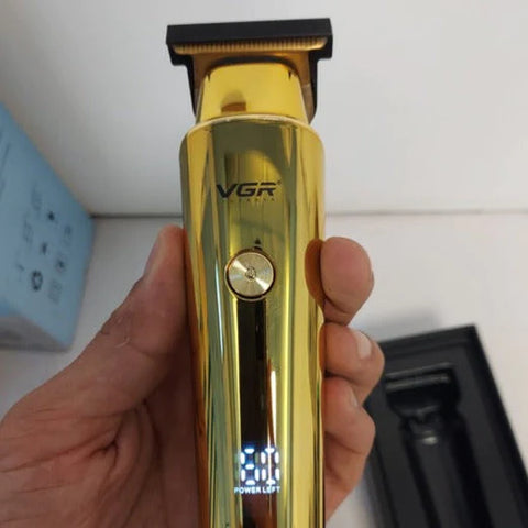 VGR V-947 Gold Barber Machine Professional Hair Trimmer Electric Pro Hair Clipper