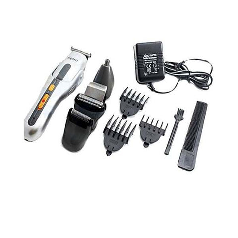 Kemei KM - 680a 8 in 1 Grooming Trimmer Kit - Adnan Electronics