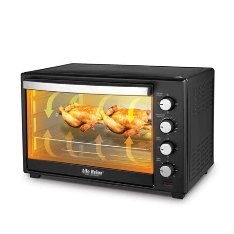 LifeRelax German Electric Baking Oven 85L With Convection Fan LR4070 - 1600W - Adnan Electronics