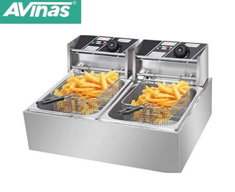 AVINAS Commercial 14 Liter Electric Deep Fryer, French Fries Making Machine - Adnan Electronics