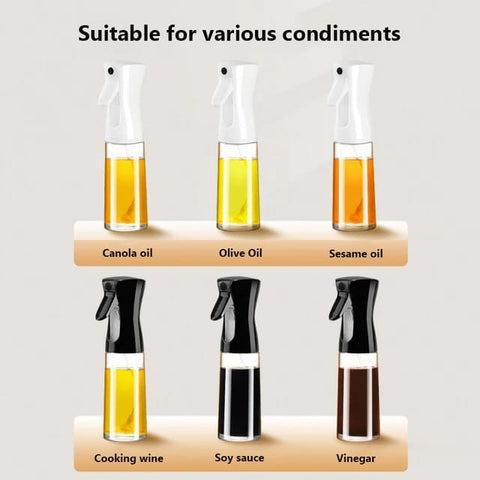 Glass Oil Spray Bottle for Oil - Control Kitchen Gadget Cooking Tools For BBQ, Baking ,Frying, Salad - Adnan Electronics