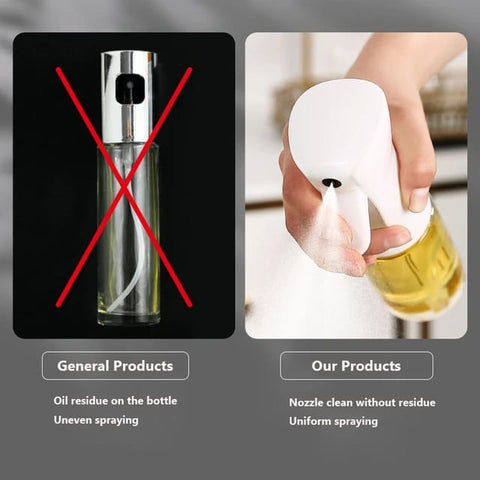 Glass Oil Spray Bottle for Oil - Control Kitchen Gadget Cooking Tools For BBQ, Baking ,Frying, Salad - Adnan Electronics