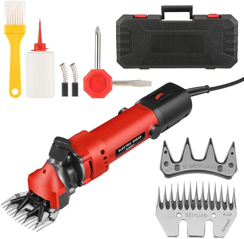 Powerful Electric Sheep Hair Shearing Clipper Kit Shear Wool Cut