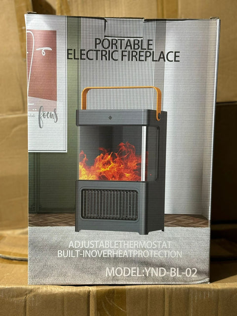 Portable Thermoelectric Fireplace Fan Heater YND-BL-02 / 2000W