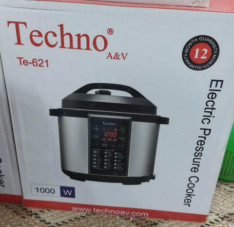 TECHNO Te-621 Multifunctional Pressure Cooker - 1000W