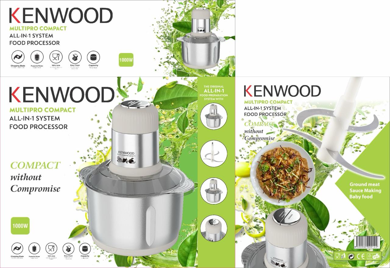 Kenwood Electric Chopper/ Grinder Machine - 1000W– Adnan Electronics
