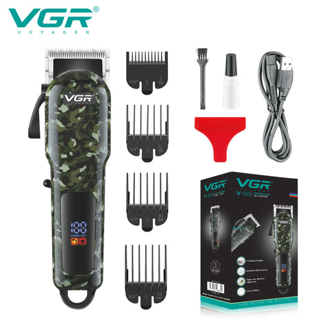 VGR V-665 Barber Machine Professional Hair Trimmer Electric Pro Hair Clipper