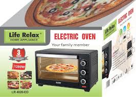 Life Relax Imported 24L Electric Baking Toaster Oven LR - 4020, 1280W - Adnan Electronics