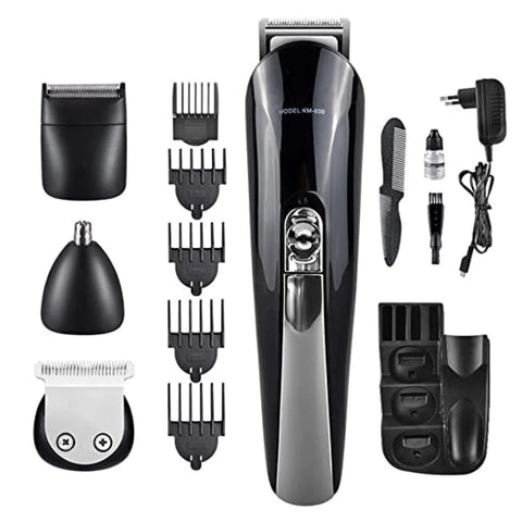 Kemei KM - 600 11 in 1 Grooming Trimmer Kit - Adnan Electronics