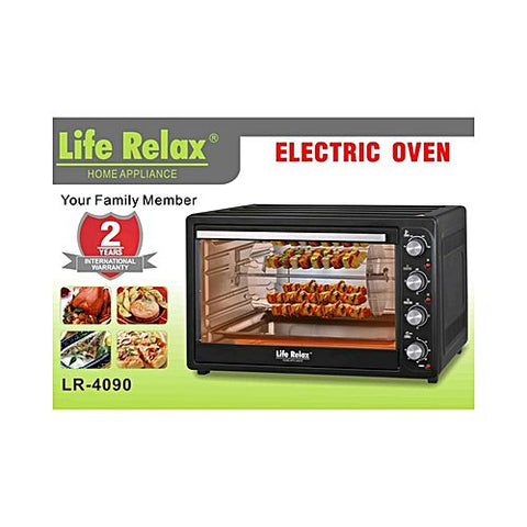 LifeRelax German Electric Baking Oven 85L With Convection Fan LR4070 - 1600W - Adnan Electronics